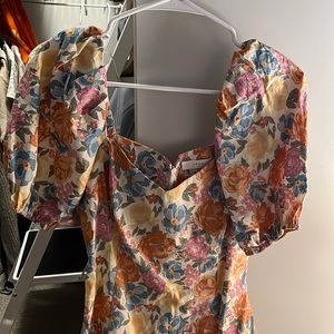 Lush floral dress